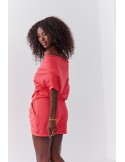 Salopeta de vara legata in talie Coral 3070 - Magazin online - Boutique